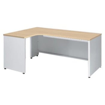 アドバンス L型左用引出付(A3対応) 配線カバーコンセント対応タイプ パネル脚 オカムラ(岡村製作所)