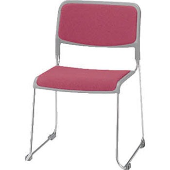 69892  (#1053Fローズ) スタッキングチェアー LION (ライオン事務器) 06776428