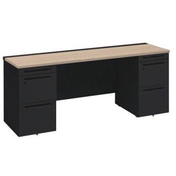 アドバンス 両袖机 中央引出し無 スタンダードタイプ オカムラ(岡村製作所)