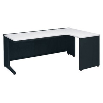 アドバンス L型右用引出付(A3対応) 配線カバーコンセント対応タイプ L脚 オカムラ(岡村製作所)