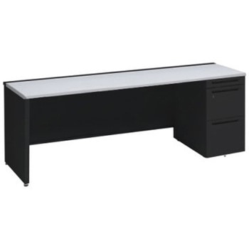 アドバンス 右片袖 中央引出し無 標準タイプ パネル脚 オカムラ(岡村製作所)