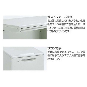 SDデスク 両袖机 L オカムラ(岡村製作所)