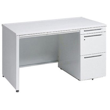 アドバンス 右片袖 中央引出し付(A3対応) 標準タイプ パネル脚 オカムラ(岡村製作所)