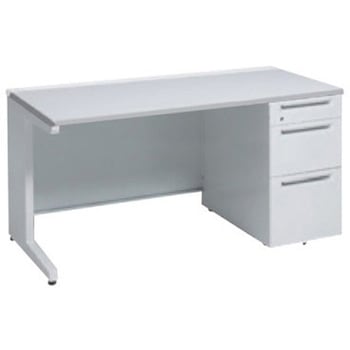 アドバンス 右片袖3段B5 中央引出し無 標準タイプ L脚 オカムラ(岡村製作所)