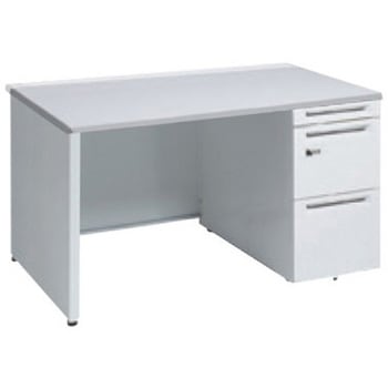 アドバンス 右片袖 中央引出し無 スタンダード ダイヤル錠タイプ パネル脚 オカムラ(岡村製作所)