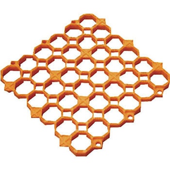 エイトチェッカーDX 150X150mm オレンジ ミヅシマ工業