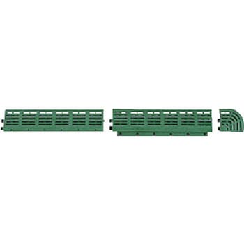 スーパーチェッカー 75×300mm 中フチー ダークグリーン ミヅシマ工業
