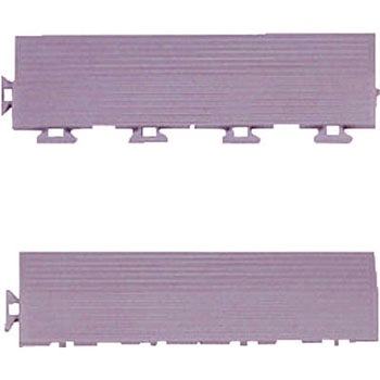 タフチェッカー 70×250mm スロープ#A グレー ミヅシマ工業