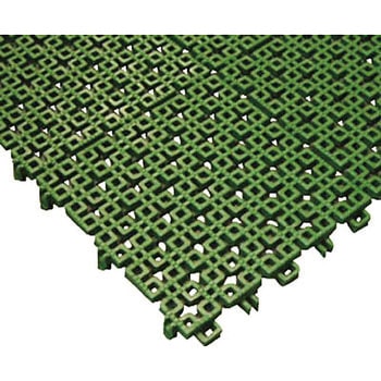 チェックチェッカー 150X150mm グリーン ミヅシマ工業