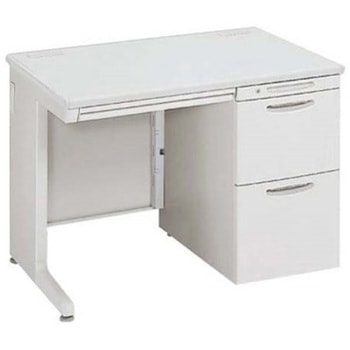 SDデスク 片袖机 3段L オカムラ(岡村製作所)