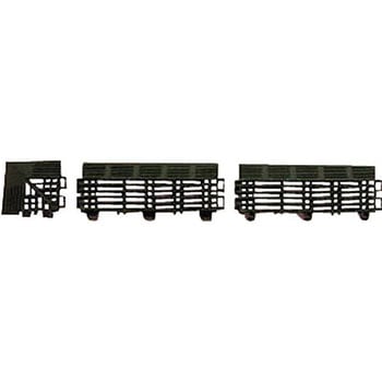 チェックチェッカー 中フチー 65×150mm グリーン ミヅシマ工業