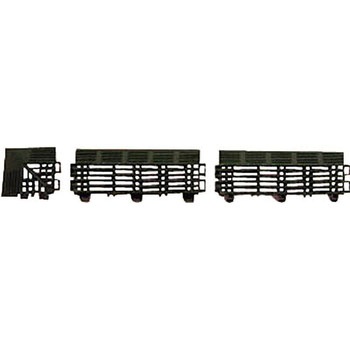 チェックチェッカー 中フチ+ 65×150mm グリーン ミヅシマ工業