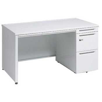 アドバンス 右片袖 中央引出し付(A3対応) コンセント対応タイプ ダイヤル錠タイプ パネル脚 オカムラ(岡村製作所)