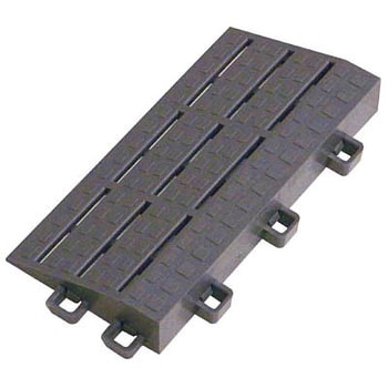 サポートマット 中フチー グレー 75×150mm ミヅシマ工業
