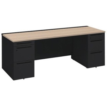 アドバンス 両袖机 3段B5 中央引出し無 スタンダードタイプ オカムラ(岡村製作所)