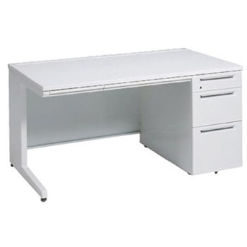 アドバンス 右片袖3段B5 中央引出し付(A3対応) 標準タイプ L脚 オカムラ(岡村製作所)