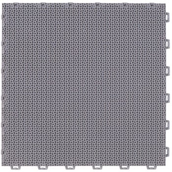 マット・ちどり格子 450×450×13mm グレー - ミヅシマ工業