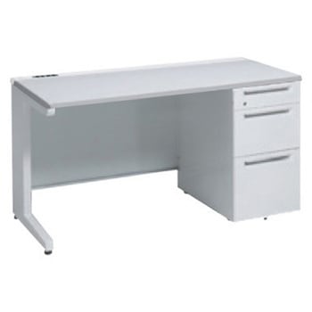 アドバンス 右片袖3段B5 中央引出し無 コンセント対応タイプ L脚 オカムラ(岡村製作所)