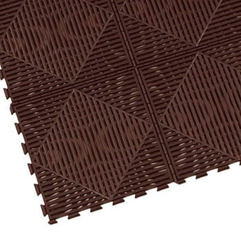 マット・モアレ 300×300×12mm ブラウン ミヅシマ工業