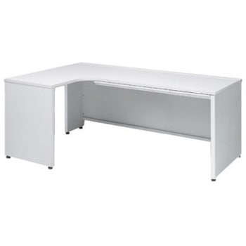 アドバンス L型左用引出付(A3対応) 配線カバーコンセント対応タイプ パネル脚 オカムラ(岡村製作所)