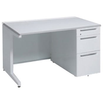 アドバンス 右片袖3段B5 中央引出し無 標準タイプ L脚 オカムラ(岡村製作所)