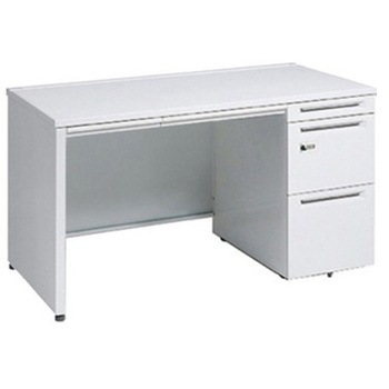 アドバンス 右片袖 中央引出し付(A3対応) コンセント対応タイプ ダイヤル錠タイプ パネル脚 オカムラ(岡村製作所)