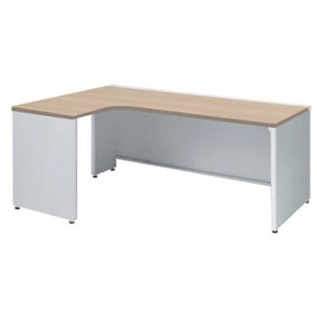 アドバンス L型左用引出無 配線カバー標準タイプ パネル脚 オカムラ(岡村製作所)