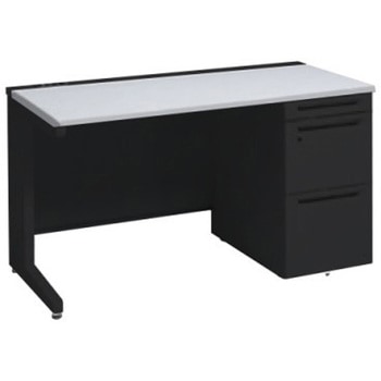 アドバンス 右片袖 中央引出し無 コンセント対応タイプ L脚 オカムラ(岡村製作所)