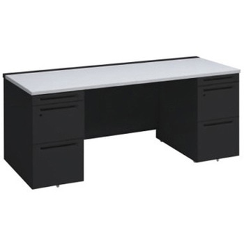 アドバンス 両袖机 中央引出し無 スタンダードタイプ オカムラ(岡村製作所)