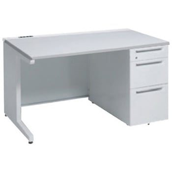 アドバンス 右片袖3段B5 中央引出し無 コンセント対応タイプ L脚 オカムラ(岡村製作所)