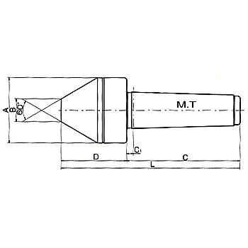 BRC5-353 傘型回転センター 二村機器 06809871
