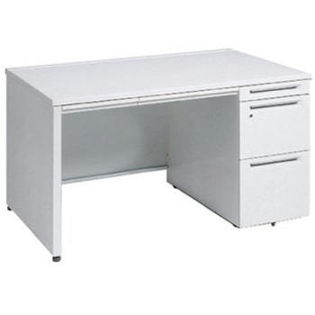 アドバンス 右片袖 中央引出し付(A3対応) 標準タイプ パネル脚 オカムラ(岡村製作所)