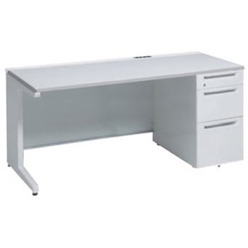 アドバンス 右片袖3段B5 中央引出し無 コンセント対応タイプ L脚 オカムラ(岡村製作所)