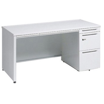 アドバンス 右片袖 中央引出し付(A3対応) コンセント対応タイプ ダイヤル錠タイプ パネル脚 オカムラ(岡村製作所)