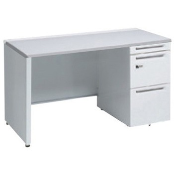 アドバンス 右片袖 中央引出し無 スタンダード ダイヤル錠タイプ パネル脚 オカムラ(岡村製作所)