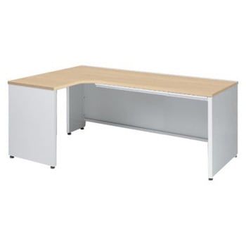 アドバンス L型左用引出付(A3対応) 配線カバーコンセント対応タイプ パネル脚 オカムラ(岡村製作所)