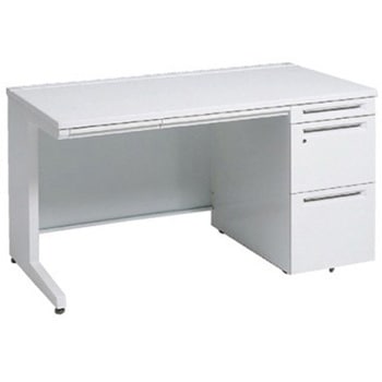 アドバンス 右片袖 中央引出し付(A3対応) 標準タイプ L脚 オカムラ(岡村製作所)