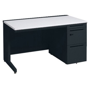 アドバンス 右片袖 中央引出し付(A3対応) コンセント対応タイプ ダイヤル錠タイプ L脚 オカムラ(岡村製作所)