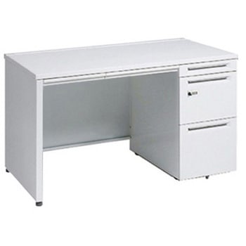 アドバンス 右片袖 中央引出し付(A3対応) コンセント対応タイプ ダイヤル錠タイプ パネル脚 オカムラ(岡村製作所)