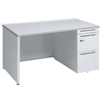 アドバンス 右片袖 中央引出し無 スタンダード ダイヤル錠タイプ パネル脚 オカムラ(岡村製作所)