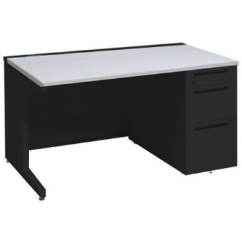 アドバンス 右片袖3段B5 中央引出し無 コンセント対応タイプ L脚 オカムラ(岡村製作所)