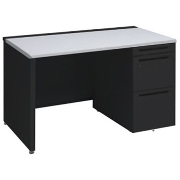 アドバンス 右片袖 中央引出し無 標準タイプ パネル脚 オカムラ(岡村製作所)