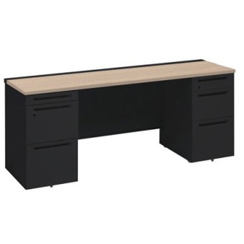 アドバンス 両袖机 3段B5 中央引出し無 スタンダードタイプ オカムラ(岡村製作所)