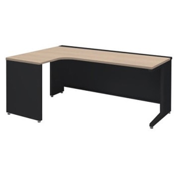 アドバンス L型左用引出無 配線カバー標準タイプ L脚 オカムラ(岡村製作所)