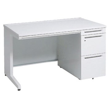 アドバンス 右片袖 中央引出し付(A3対応) 標準タイプ L脚 オカムラ(岡村製作所)