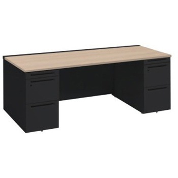 アドバンス 両袖机 中央引出し無 スタンダードタイプ オカムラ(岡村製作所)