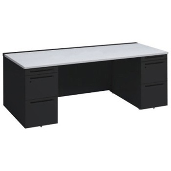 アドバンス 両袖机 中央引出し無 スタンダードタイプ オカムラ(岡村製作所)