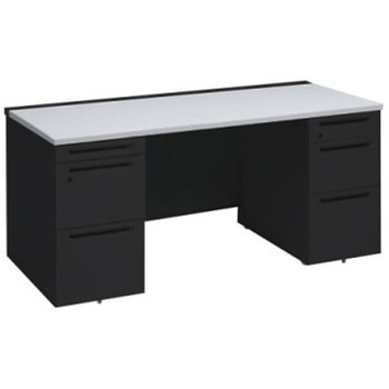 アドバンス 両袖机 3段B5 中央引出し無 スタンダードタイプ オカムラ(岡村製作所)