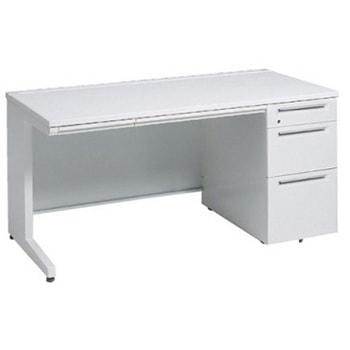 アドバンス 右片袖3段B5 中央引出し付(A3対応) 標準タイプ L脚 オカムラ(岡村製作所)