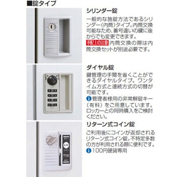 FZロッカー 6人用3列2段ダイヤル錠 オカムラ(岡村製作所)